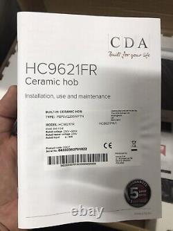 5 Zone Ceramic Hob HC9621FR CDA 90cm