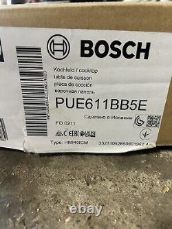 Bosch Serie 4 PUE611BB5B 60cm Induction Hob Black