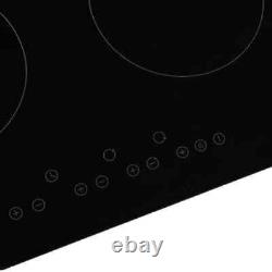Ceramic Hob with 2 5 Burners Touch Control 3000 W to 8500 W