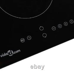 Ceramic Hob with 2 Burners Touch Control 3000 W
