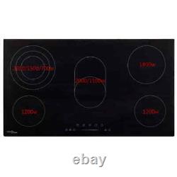 Ceramic Hob with 5 Burners Touch Control 77 cm 8500 W