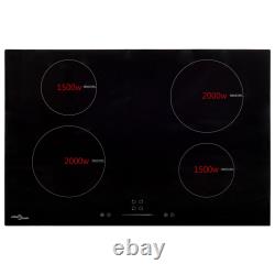 Ceramic Hob with Burners Touch Control Electric Cooker Multi Models vidaXL