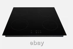 Cookology 60cm 4 Zone Built-in Touch Control Induction Hob in Black CIH602