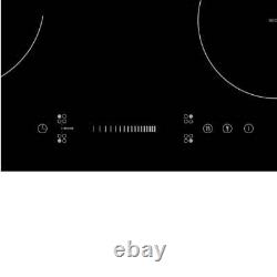 Cookology CIB606 59cm Induction Hob with Bridging Function Black