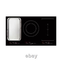 Cookology CIF900 90cm Induction Hob with Flexi Zone Function and Dual Ring Black