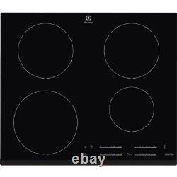 Electrolux EHH6540FHK Built In Induction 60cm Hob 4 Zone Hob2Hood + Child Lock