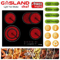 GASLAND Chef Electric Ceramic Hob 60cm Cooktop Built-in Touch Control Child Lock
