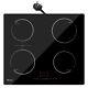 Gionien Induction Hob 60cm, Plug In 4 Ring Electric Cooker Hob With Flex Zone