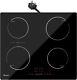 Gionien Plug-in Induction Hob 13 Amp 2800w, 60cm Integrated Electric Cooktop Wi