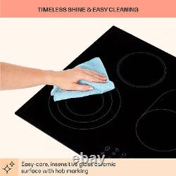Induction Hob 80 cm 5 Ring Electric Built In Range Cooker Glass Ceramic Touch