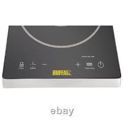 Induction Hob Buffalo Touch Control Single 3kW Ceramic Top DF825 Catering