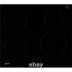 NEFF T36FBE1L0G N30 59cm 4 Burners Induction Hob Black Cooktop