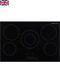 Russell Hobbs Electric Hob Black 5 Zone With Touch Controls, (pls, See Details)