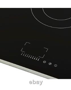 Russell Hobbs Electric Hob Black 90cm 5 Zone with Touch Controls RH90EH7011