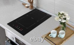 Singlehomie 2 Ring Plug in Induction Hob 30cm Double Electric Hob with Flex Zone