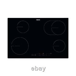 Zanussi 78cm 4 Zone Ceramic Hob with OvalZone ZHRN883K